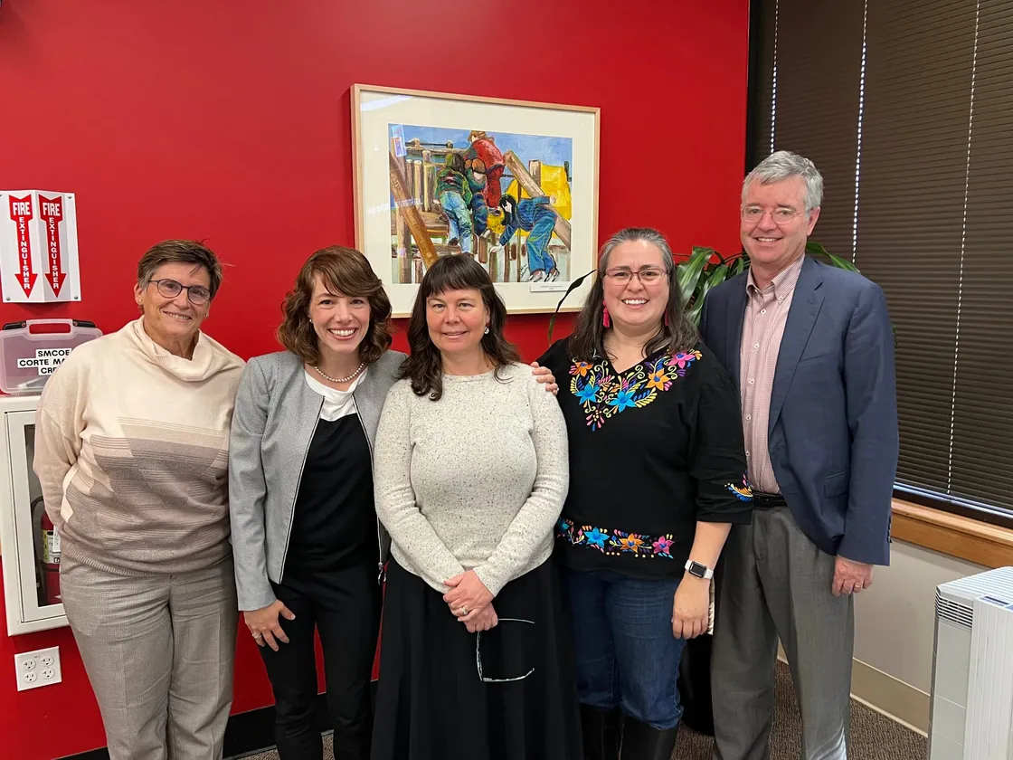 CEC staff with San Mateo County Office of Education partners